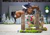 Karl COOK (USA) riding CARACOLE DE LA ROQUE during the day 2 of Rolex Grand Slam of Show Jumping 2024 at Palexpo on December 12, 2024 in Geneva, Switzerland. (Photo by Pierre Costabadie/Icon Sport)