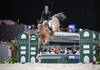 Gilles THOMAS (BEL) riding LUNA VAN HET DENNEHOF during the day 2 of Rolex Grand Slam of Show Jumping 2024 at Palexpo on December 12, 2024 in Geneva, Switzerland. (Photo by Pierre Costabadie/Icon Sport)