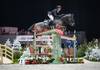 Simon DELESTRE (FRA) riding CAYMAN JOLLY JUMPER during the day 2 of Rolex Grand Slam of Show Jumping 2024 at Palexpo on December 12, 2024 in Geneva, Switzerland. (Photo by Pierre Costabadie/Icon Sport)