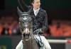 Martin FUCHS (SUI) riding CONNER JEI during the day 2 of Rolex Grand Slam of Show Jumping 2024 at Palexpo on December 12, 2024 in Geneva, Switzerland. (Photo by Pierre Costabadie/Icon Sport)