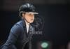 Lou PUCH (SUI) riding HENDRICK'S HX during the day 2 of Rolex Grand Slam of Show Jumping 2024 at Palexpo on December 12, 2024 in Geneva, Switzerland. (Photo by Pierre Costabadie/Icon Sport)