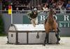 Matteo ORLANDI (ITA) riding RLE LIMBO KAISER during the day 3 of Rolex Grand Slam of Show Jumping 2024 at Palexpo on December 13, 2024 in Geneva, Switzerland. (Photo by Pierre Costabadie/Icon Sport)