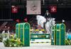 Leonie BOCKMANN (GER) riding CARTER 10 during the day 3 of Rolex Grand Slam of Show Jumping 2024 at Palexpo on December 13, 2024 in Geneva, Switzerland. (Photo by Pierre Costabadie/Icon Sport)