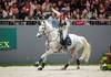 Janneke BOONZAAIJER (NED) riding ACSI CHAMP DE TAILLEUR during the day 3 of Rolex Grand Slam of Show Jumping 2024 at Palexpo on December 13, 2024 in Geneva, Switzerland. (Photo by Pierre Costabadie/Icon Sport)