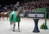 Harrie SMOLDERS (NED) riding MONACO during the day 5 of Rolex Grand Slam of Show Jumping 2024 at Palexpo on December 15, 2024 in Geneva, Switzerland. (Photo by Pierre Costabadie/Icon Sport)