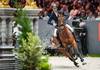 Gregory WATHELET (BEL) riding BOND JAMESBOND DE HAY during the day 5 of Rolex Grand Slam of Show Jumping 2024 at Palexpo on December 15, 2024 in Geneva, Switzerland. (Photo by Pierre Costabadie/Icon Sport)