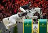 Martin FUCHS (SUI) riding LEONE JEI during the day 5 of Rolex Grand Slam of Show Jumping 2024 at Palexpo on December 15, 2024 in Geneva, Switzerland. (Photo by Pierre Costabadie/Icon Sport)