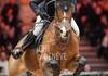 Romain DUGUET (SUI) riding HUNGER GAMES DU CHAMP DU BOIS during the day 5 of Rolex Grand Slam of Show Jumping 2024 at Palexpo on December 15, 2024 in Geneva, Switzerland. (Photo by Pierre Costabadie/Icon Sport)