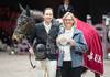 Martin FUCHS (SUI) riding COMMISSAR PEZI during the day 4 of Rolex Grand Slam of Show Jumping 2024 at Palexpo on December 14, 2024 in Geneva, Switzerland. (Photo by Pierre Costabadie/Icon Sport)